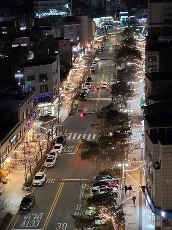 수락산디자인거리 행잉조명&#40;노원구 제공&#41;