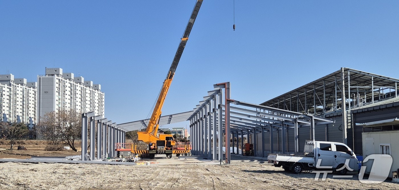 제천시 잎담배 공동건조장 신축 건립사업.&#40;제천시 제공, 재판매 및 DB금지&#41;/뉴스1   