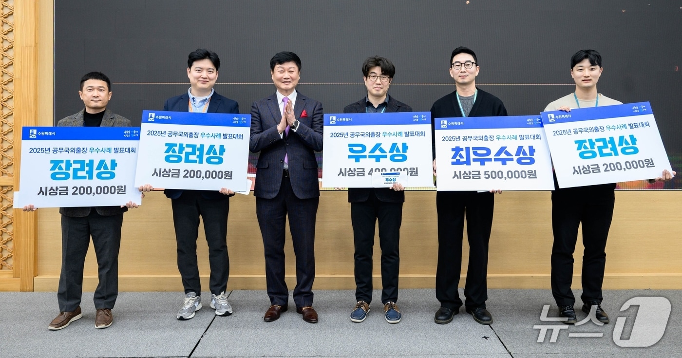 경기 수원시 2025 공무국외출장 우수사례 발표대회 . (수원시 제공. 재판매 및 DB 금지) 2025.12.30/뉴스1 