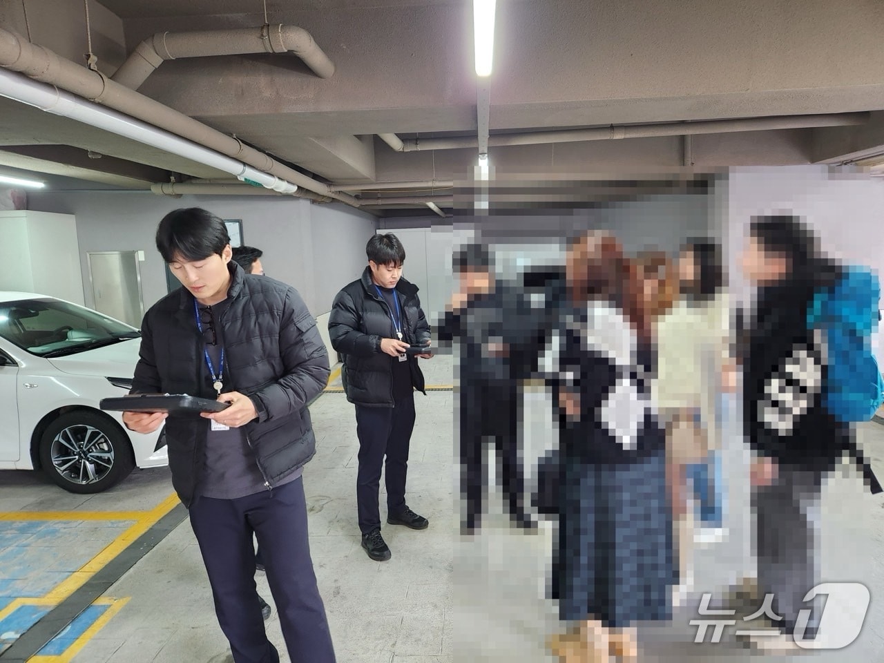 제주도자치경찰단이 미신고 숙박시설을 단속하는 모습.(제주도자치경찰단 제공. 재판매 및 DB 금지)