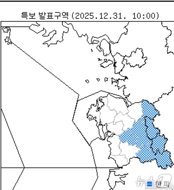  기상청 관측 자료. / 뉴스1