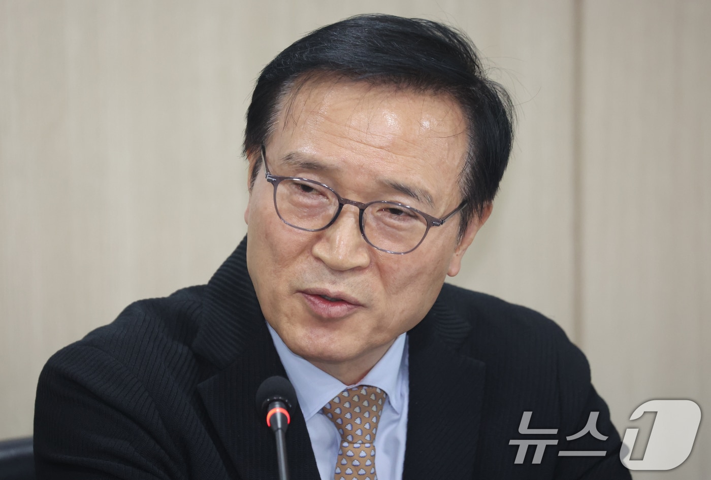 임태희 경기도교육감이 31일 서울 여의도 한국교육시설안전원에서 열린 한민고등학교의 자율형공립고 전환추진 업무협약식에서 발언을 하고 있다. 2025.12.31 ⓒ 뉴스1 김명섭 기자