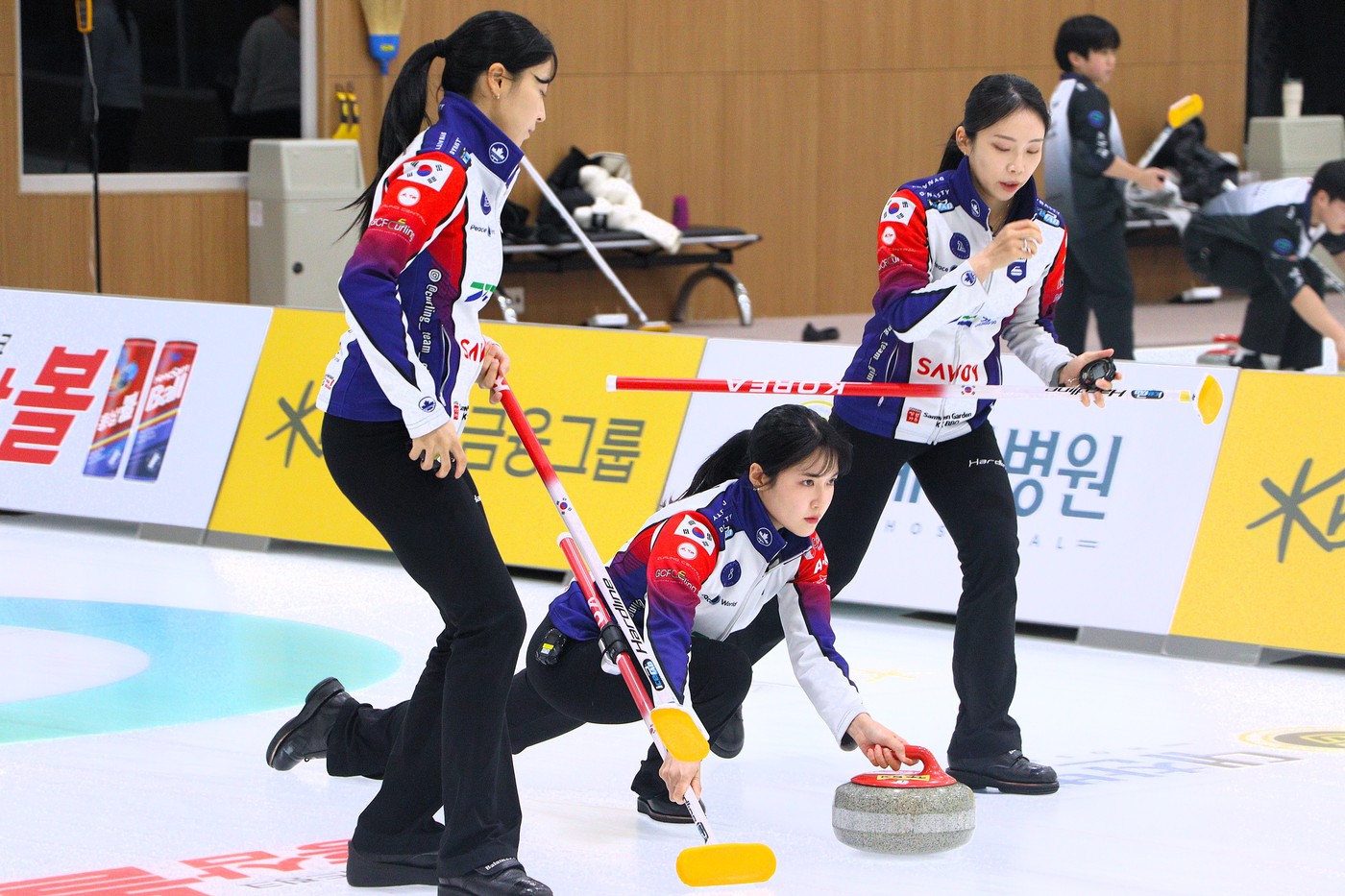 경기도청 경기 장면.(대한컬링연맹 제공)