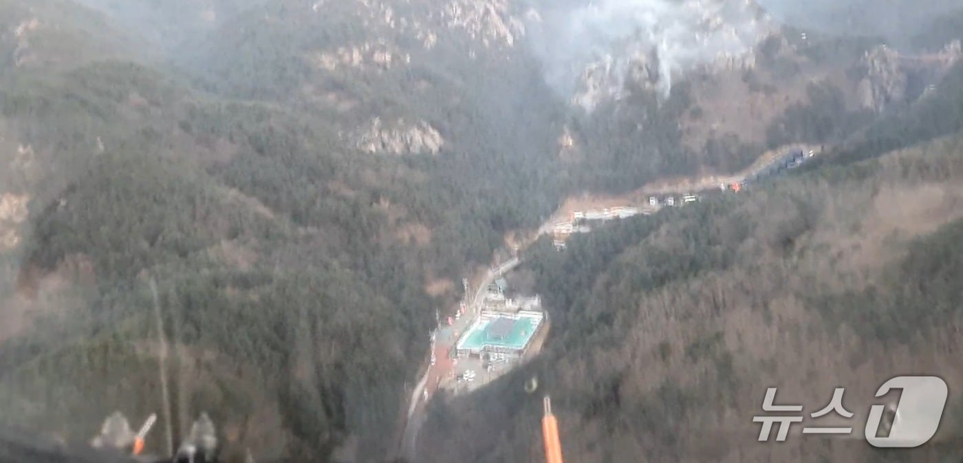 산불 현장(산림청 제공. 재판매 및 DB금지).