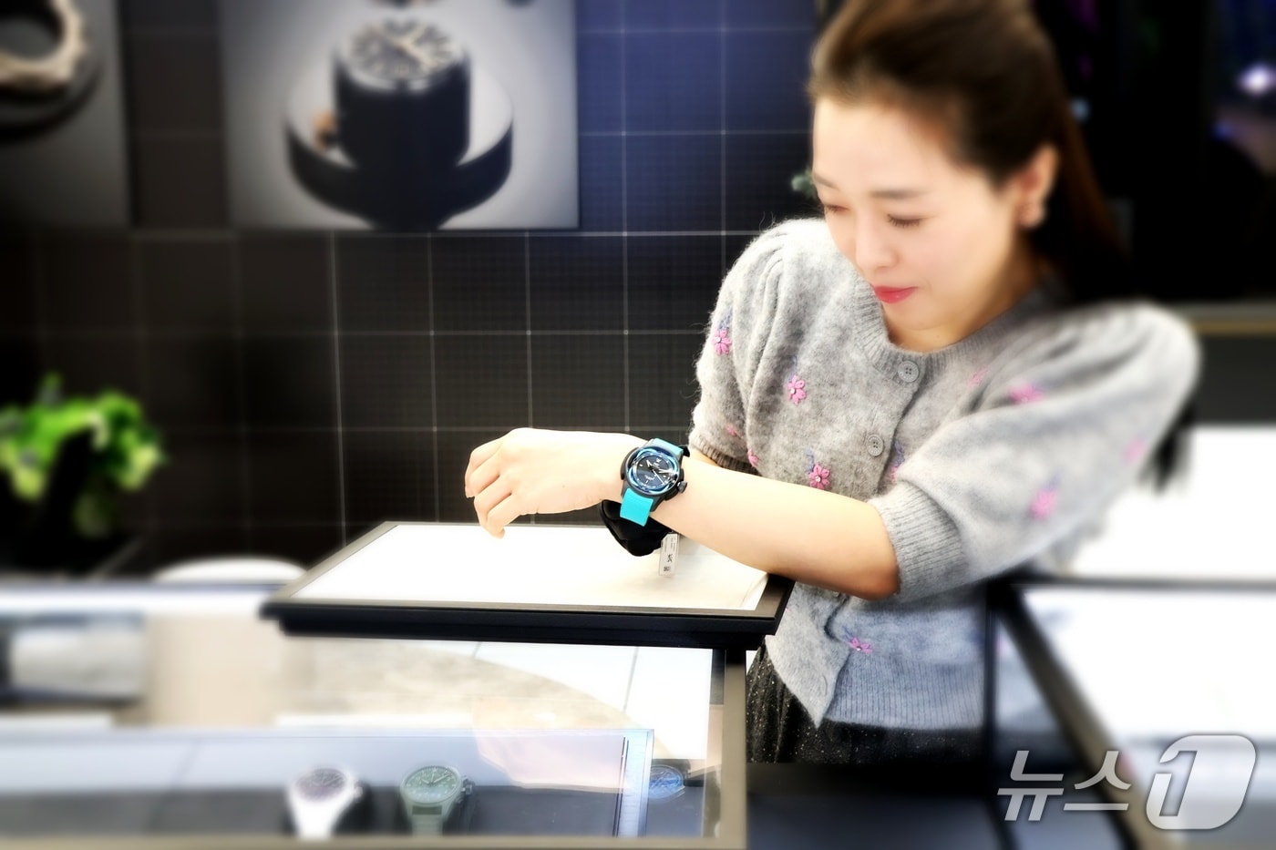 IWC 샤프하우젠은 오는 14일까지 대구신세계백화점에서 '인제니어 스튜디오' 팝업을 운영한다.(대구신세계백화점 제공, 재판매 및 DB 금지)