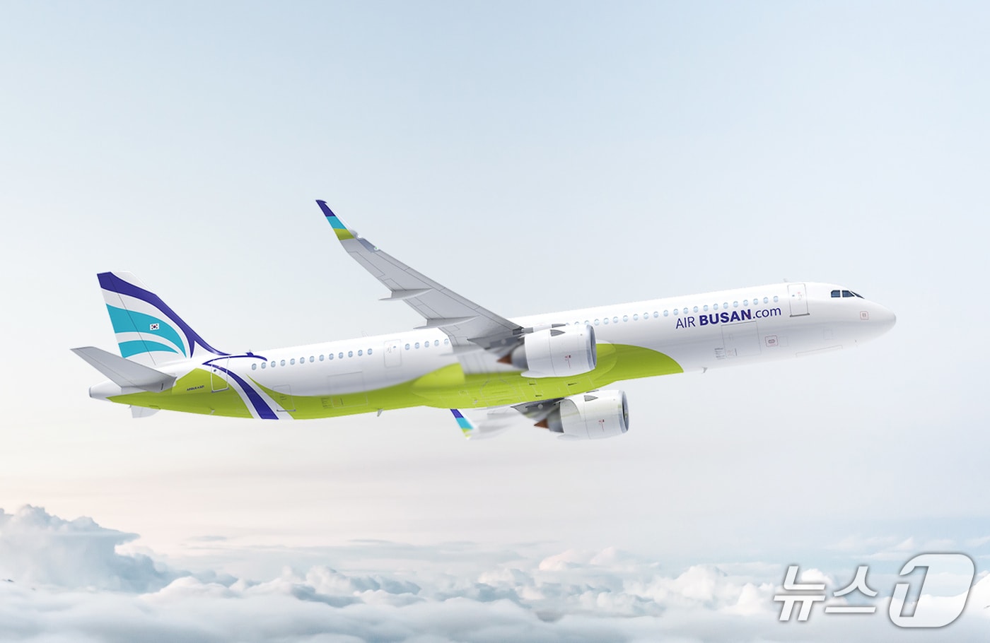 에어부산 A321neoLR 항공기.&#40;에어부산 제공. 재판매 및 DB 금지&#41;