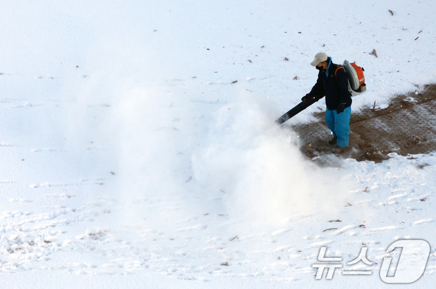 눈 내린 거리.(사진은 기사와 관련 없음)ⓒ News1 DB