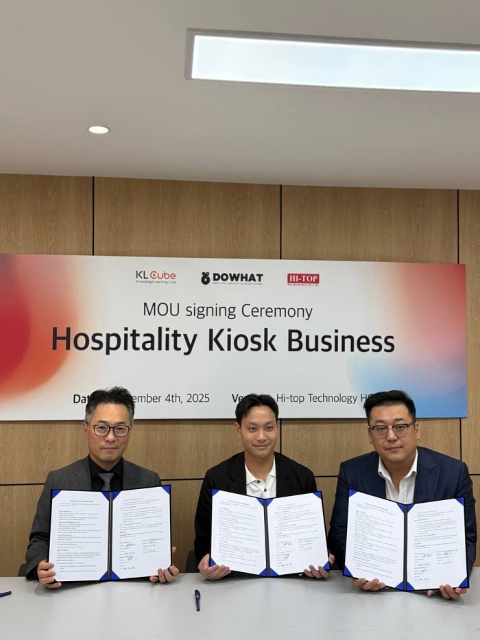 케이엘큐브, 두왓·하이탑테크놀로지와 3자 MOU 체결 - 뉴스 썸네일 이미지