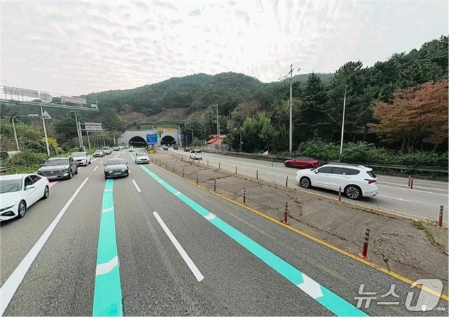 장산터널 모습.(부산시 제공. 재판매 및 DB금지)