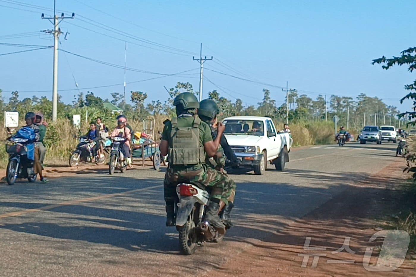 태국 국경지대 군사 긴장