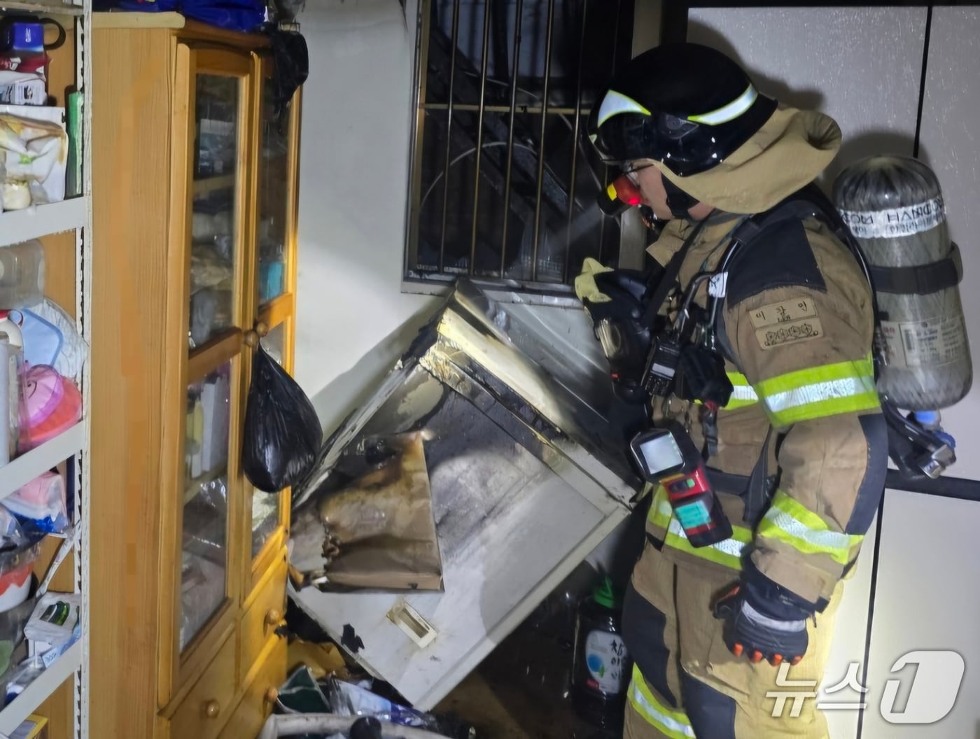화재현장(경기 부천소방서 제공/뉴스1)