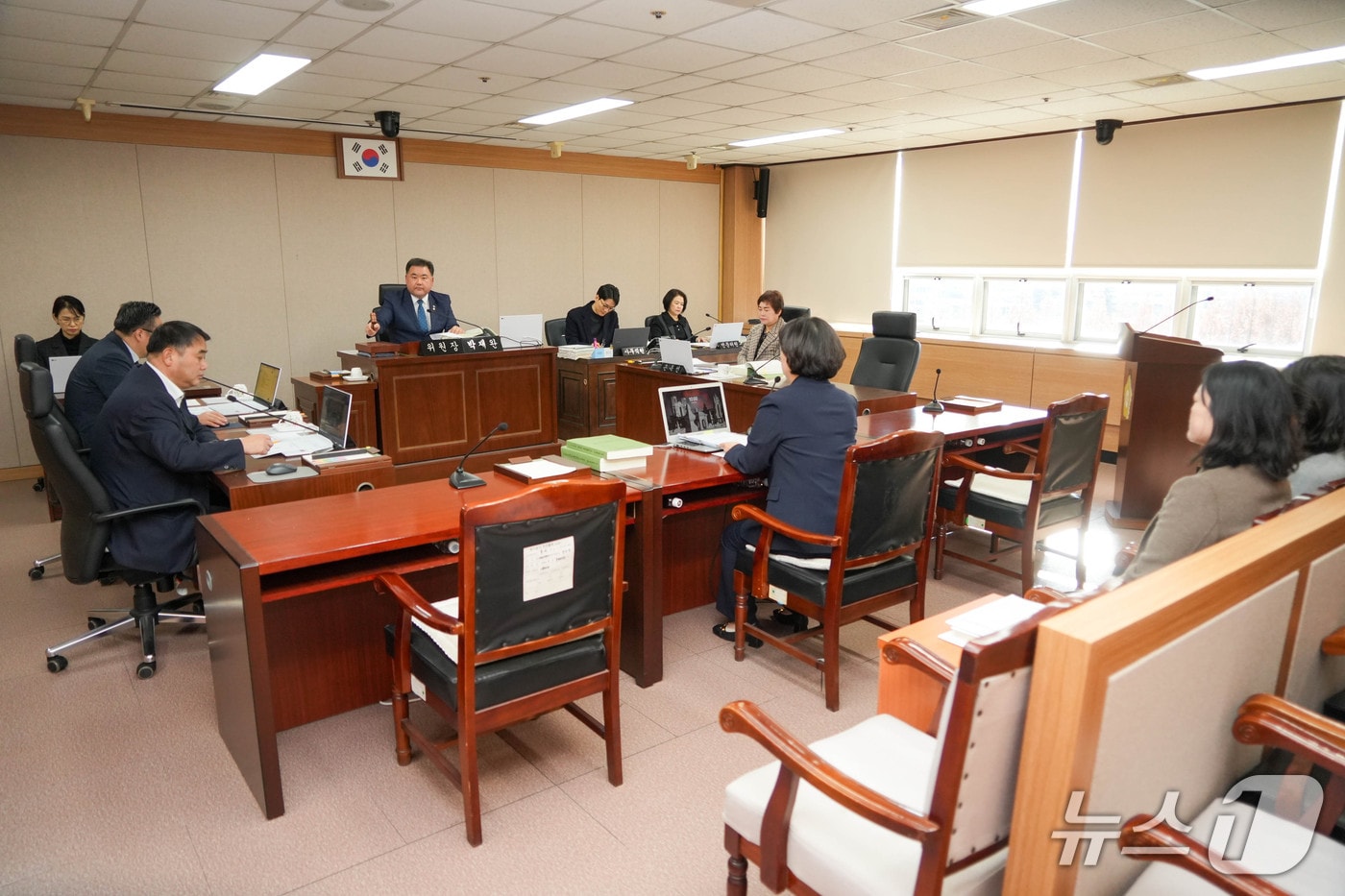 울산 북구의회 의회운영위원회는 9일 의회사무과를 대상으로 한 2026년도 당초예산안 예비심사를 열고 있다.(울산 북구의회 제공. 재판매 및 DB금지)/뉴스1