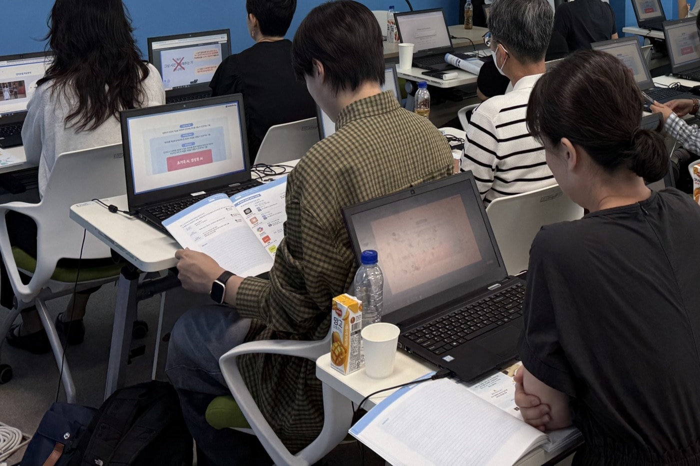 서울AI재단 행정업무 프롬프트 엔지니어링 교육 현장(서울시 제공)