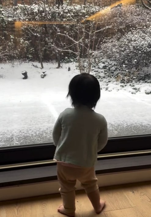 이민정 딸/인스타그램 갈무리