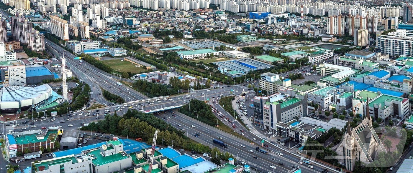 경인고속도로 부평나들목(IC) 일대(인천 부평구 제공)/뉴스1