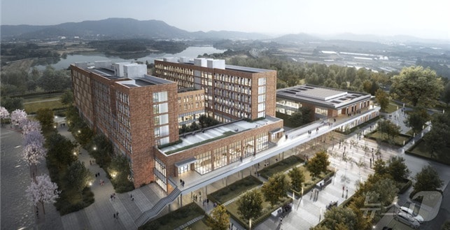 한국에너지공대 학생기숙사 조감도. ⓒ News1