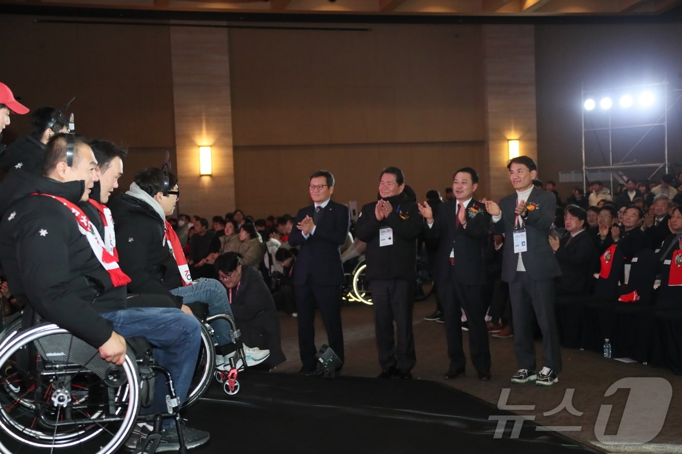 제22회 전국장애인동계체육대회가 11일 강릉 라카이샌드파인 리조트에서 개회식을 개최했다.