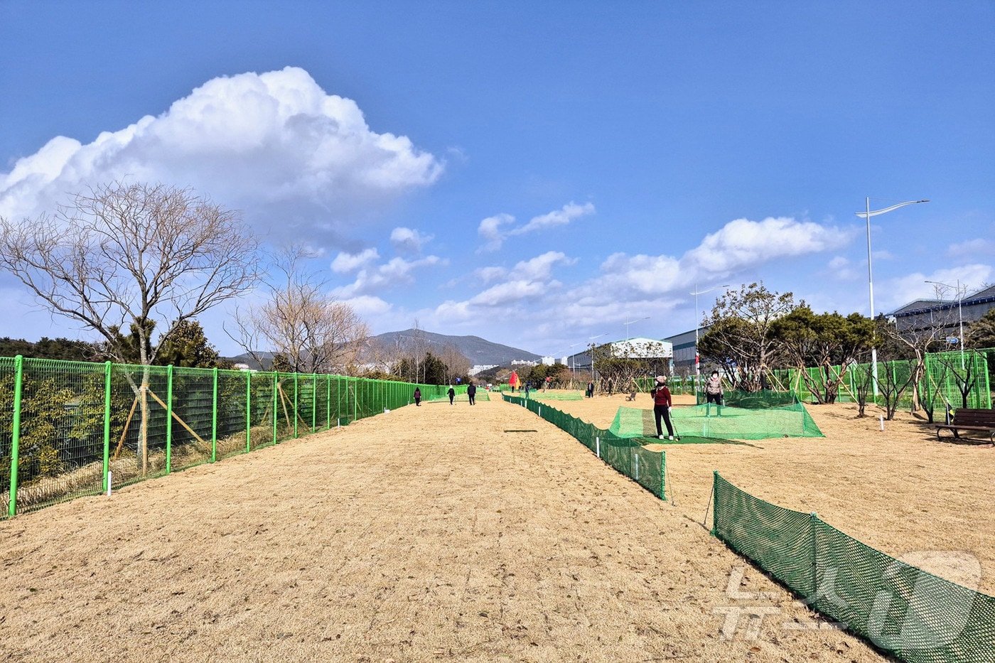 광양시가 '선샤인 파크골프장'을 임시 운영한다(광양시 제공)2025.2.12/  