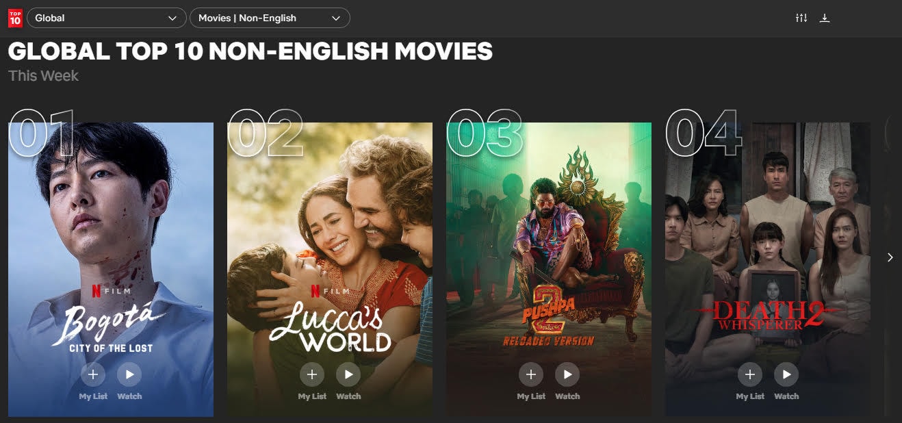 '보고타: 마지막 기회의 땅' 1위