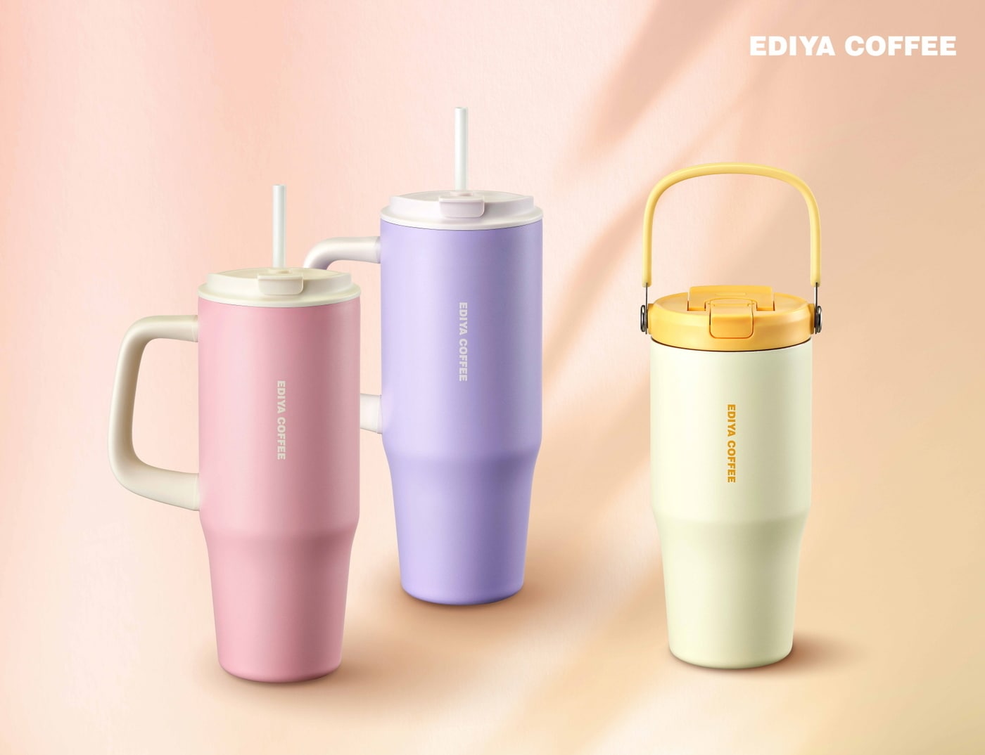 스프링 올라운드 텀블러 3종(이디야커피 제공).