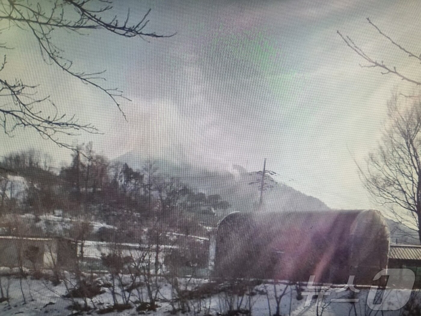 14일 오후 2시51분쯤 경남 창원시 진해구 망개산 자락에서 불이 났다. 사진은 화재 현장모습(산림청 제공, 재판매 및 DB 금지)