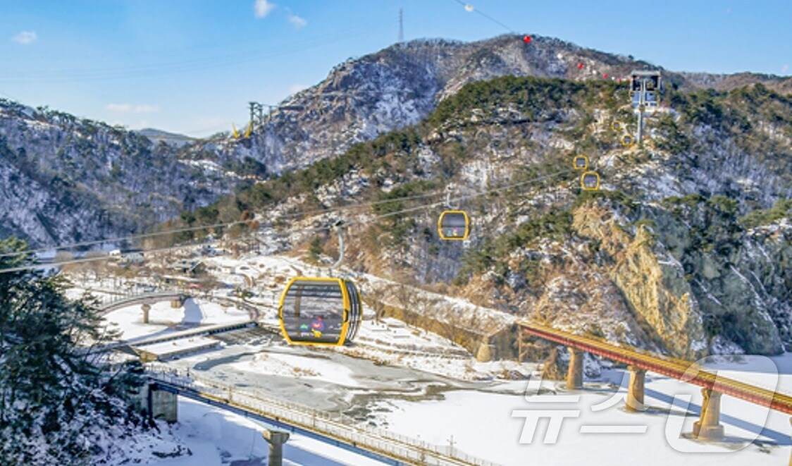 강원 원주시 간현관광지 케이블카 자료 사진. (원주시 제공. 재판매 및 DB금지) 2025.2.14/뉴스1