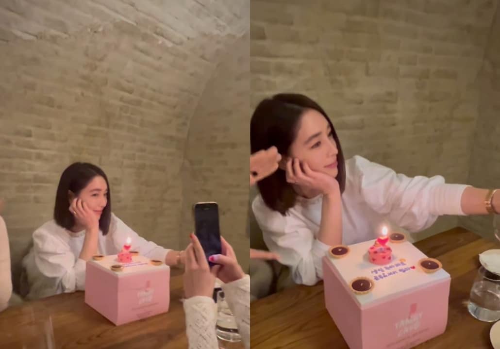 이민정 SNS 영상 갈무리