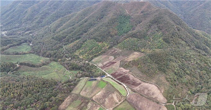 전북자치도 진안군이 백운면 노촌리 신광재 일원을 ‘친환경 산악관광진흥지구’ 지정을 추진한다.(진안군제공. 재판매 및 DB금지)2025.2.16/뉴스1