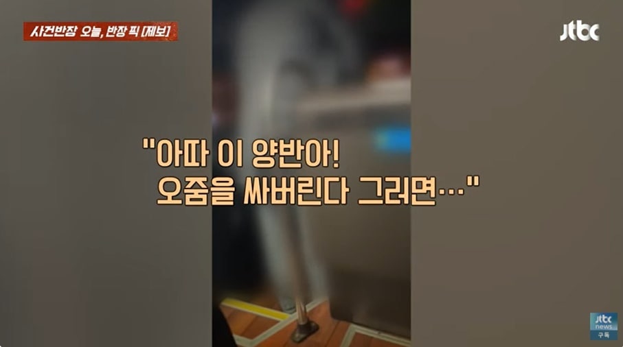 (JTBC '사건반장' 갈무리)