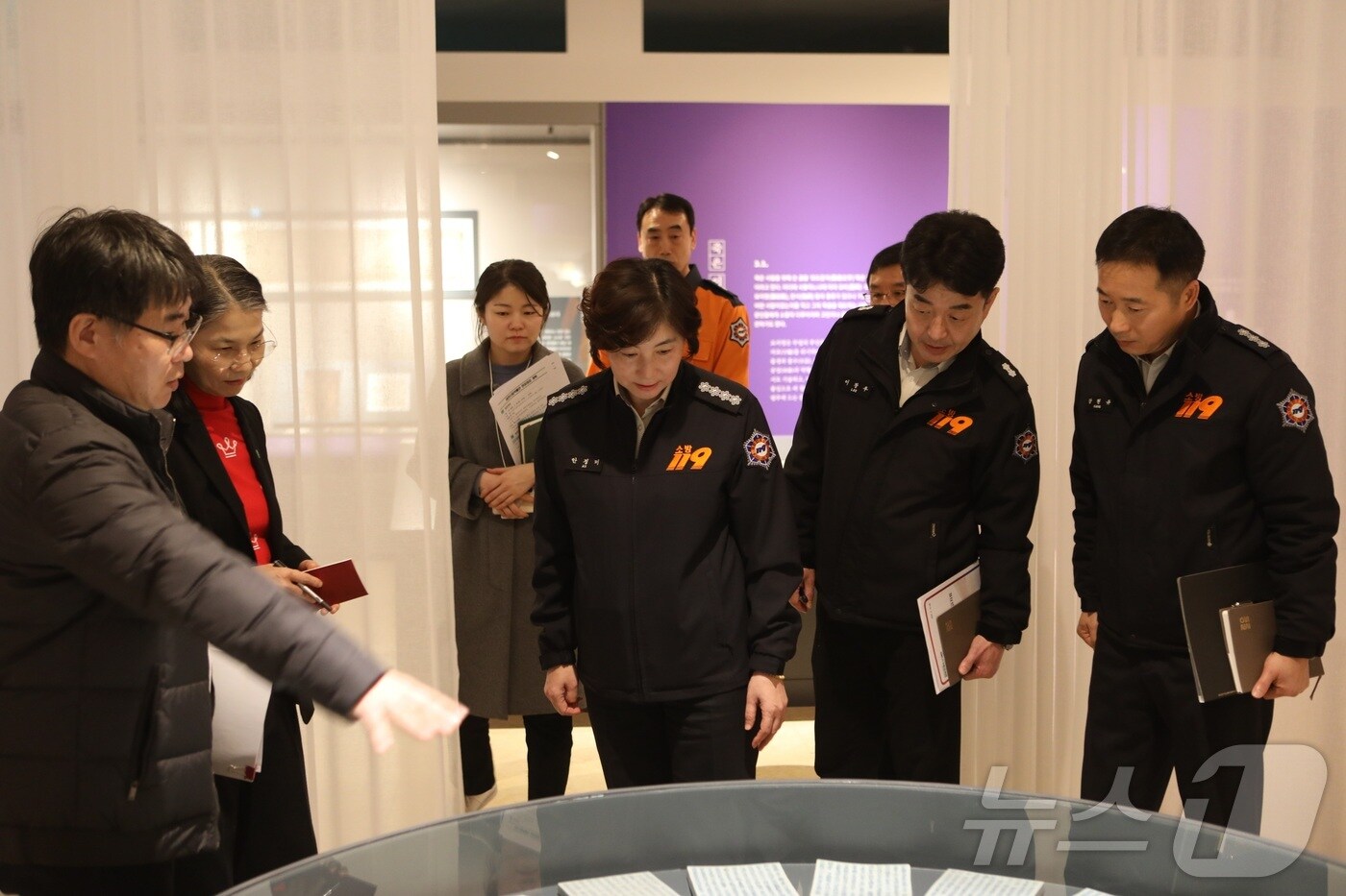 대전소방본부가 대전시립박물관에서 소방시설을 점검하고 있다.(대전소방본부 제공, 재판매 및 DB금지)/뉴스1