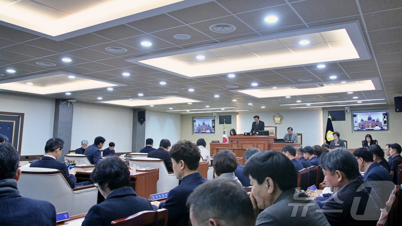 전북자치도 장수군의회가 19일 제372회 임시회를 열었다. (장수군의회 제공. 재판매 및 DB금지).2025.2.19/뉴스1