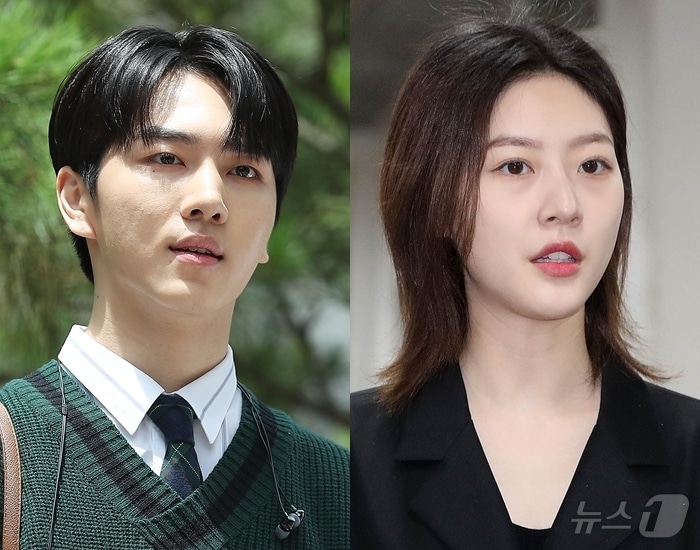 펜타곤 키노(왼쪽), 故김새론 ⓒ 뉴스1 DB