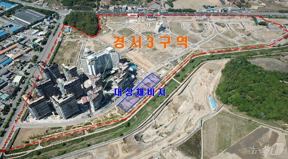 대상필지(인천 서구 제공.재판매 및 DB금지)