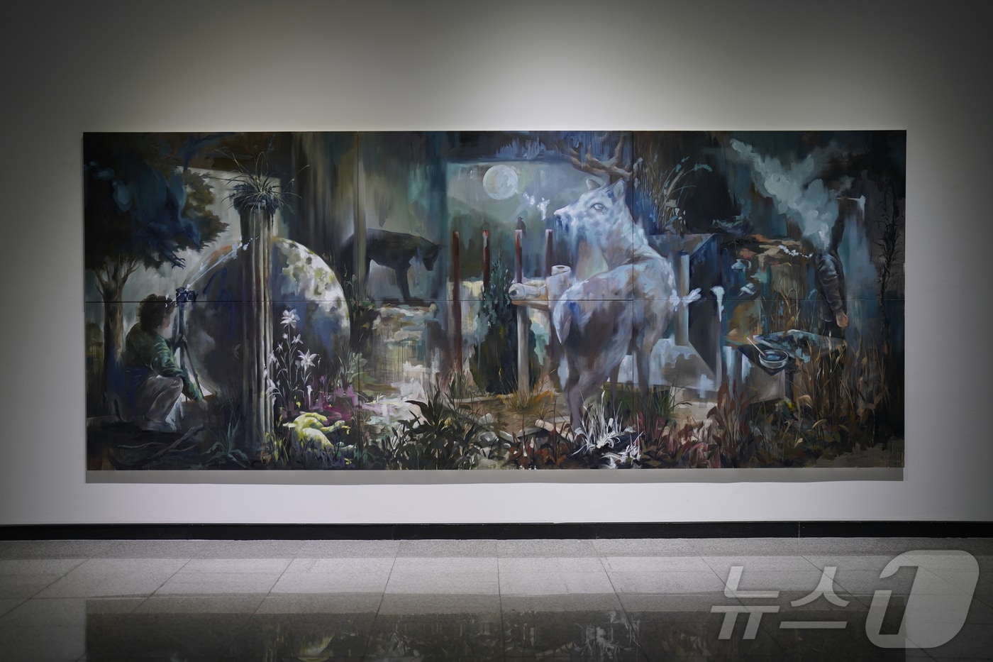 대구문화예술진흥원 문화예술본부는 오는 28일부터 4월 6일까지 대구예술발전소 입주작가 12인의 프리뷰전을 연다고 22일 밝혔다. 사진은 신도성 작가의 작품 '현재의 존재'. (대구문화예술진흥원 제공. 재판매 및 DB 금지)