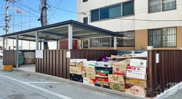  정읍시가 ‘2025년 공동주택 분리수거시설 설치 지원사업’을 통해 공동주택 내 분리수거시설 개선 사업을 추진한다.(정읍시 제공. 재판매 및 DB금지)2025.2.24/뉴스1