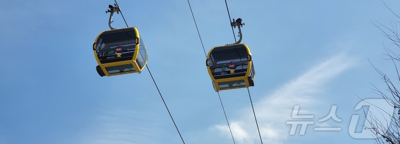 강원 원주시 간현관광지(소금산그랜드밸리) 케이블카 자료 사진. 2025.2.25/뉴스1 ⓒ News1 신관호 기자