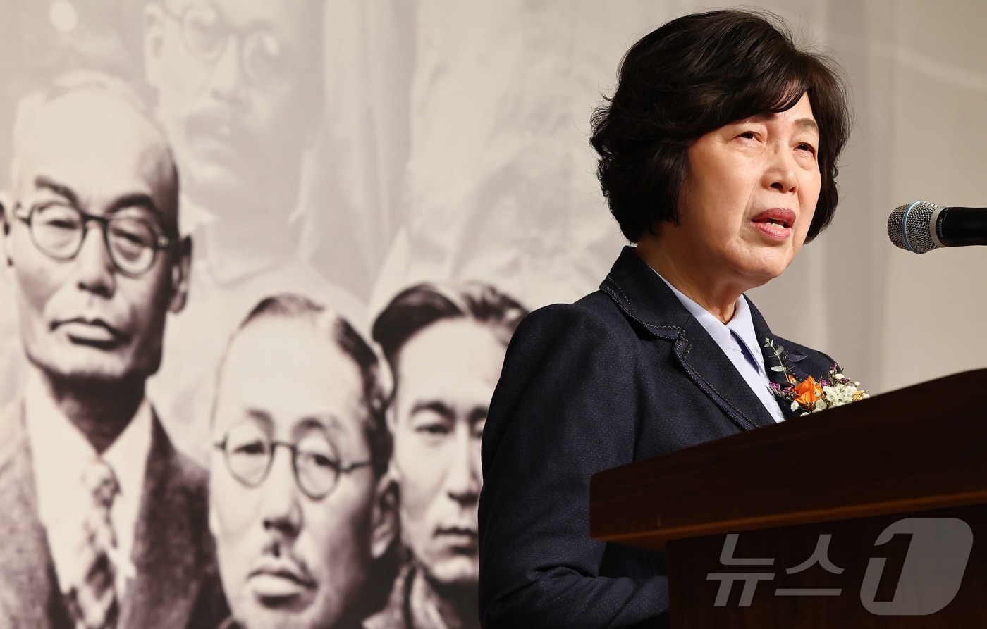 강정애 국가보훈부 장관. 2025.2.27/뉴스1 ⓒ News1 김도우 기자