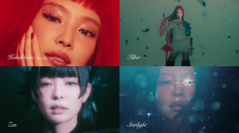 블랙핑크 제니(앨범 샘플러 영상 캡처)