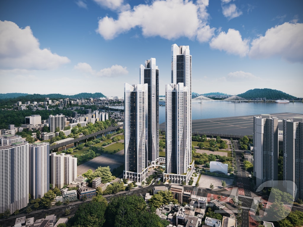 블랑 써밋 74 오피스텔 조감도(대우건설 제공. 재판매 및 DB 금지)