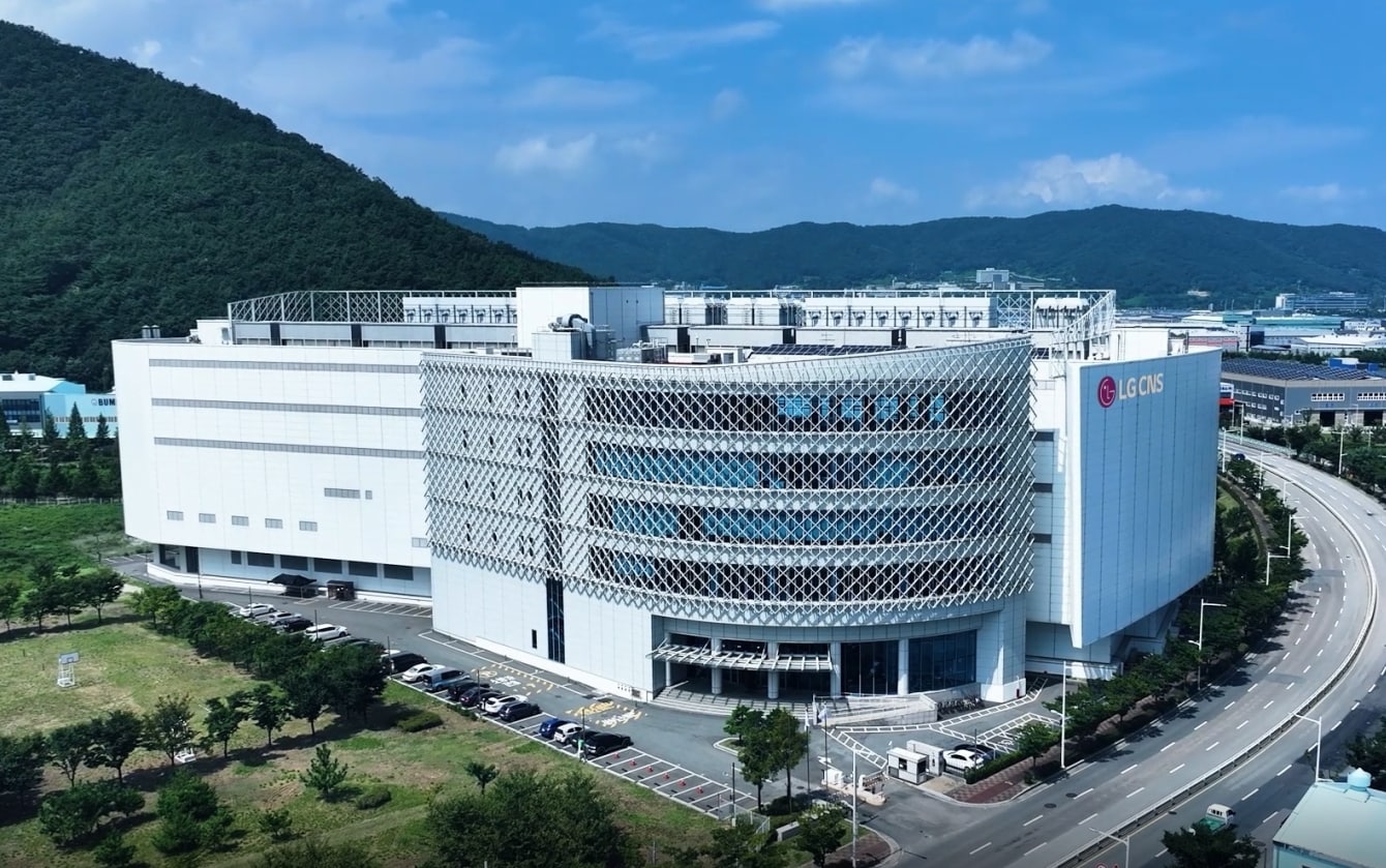 LG CNS 부산 데이터센터 전경(LG CNS 제공)