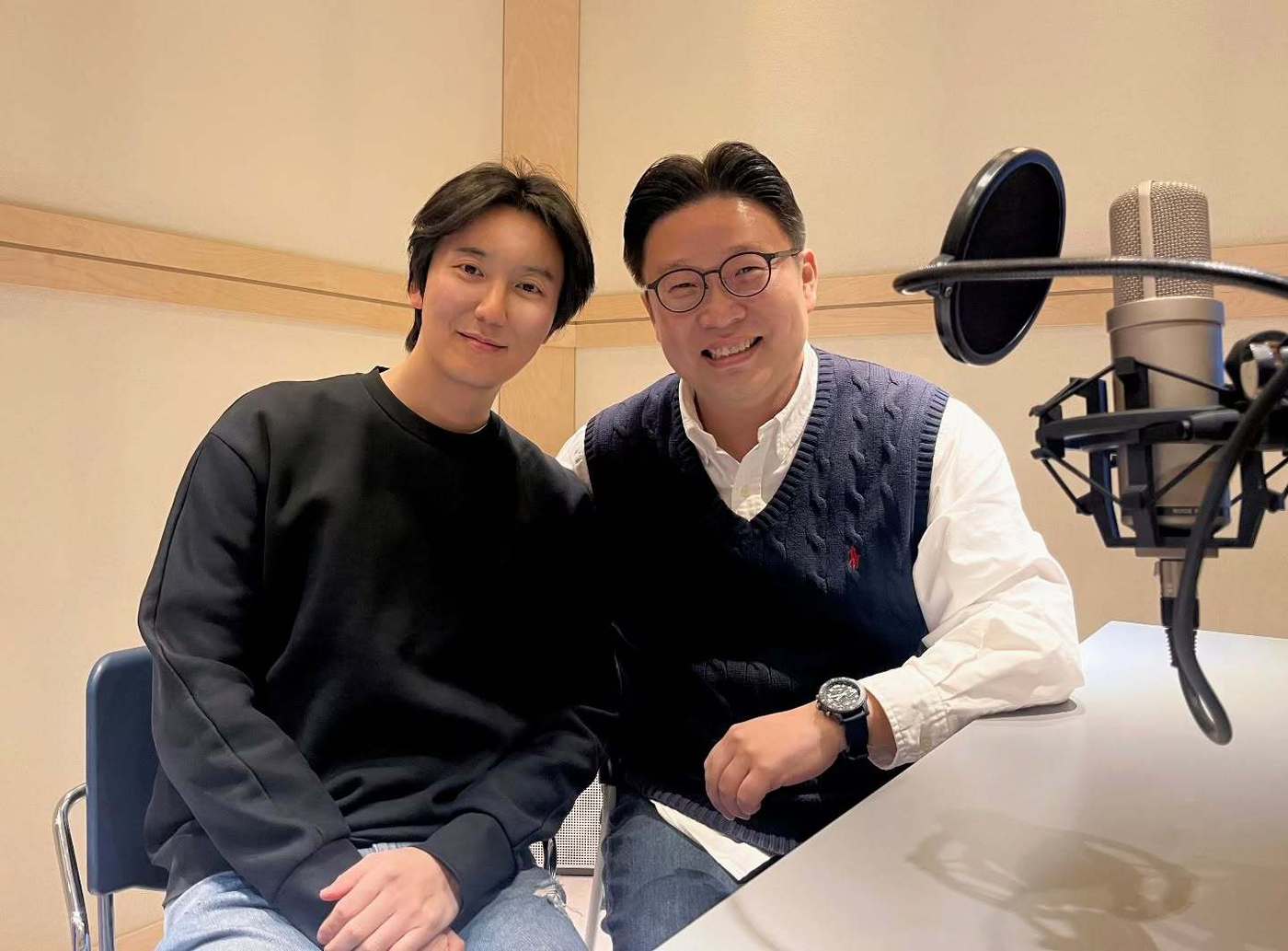 김남길(왼쪽)과 서경덕 교수 (SNS 갈무리)