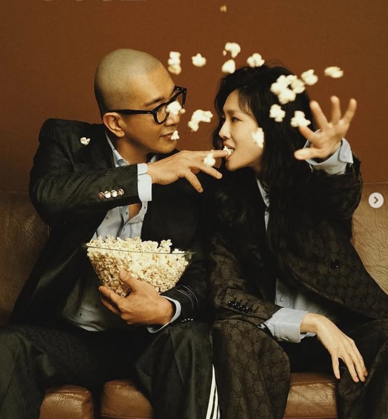 구준엽, 쉬시위안 대만판 보그 화보/ 쉬시위안 인스타그램 캡처