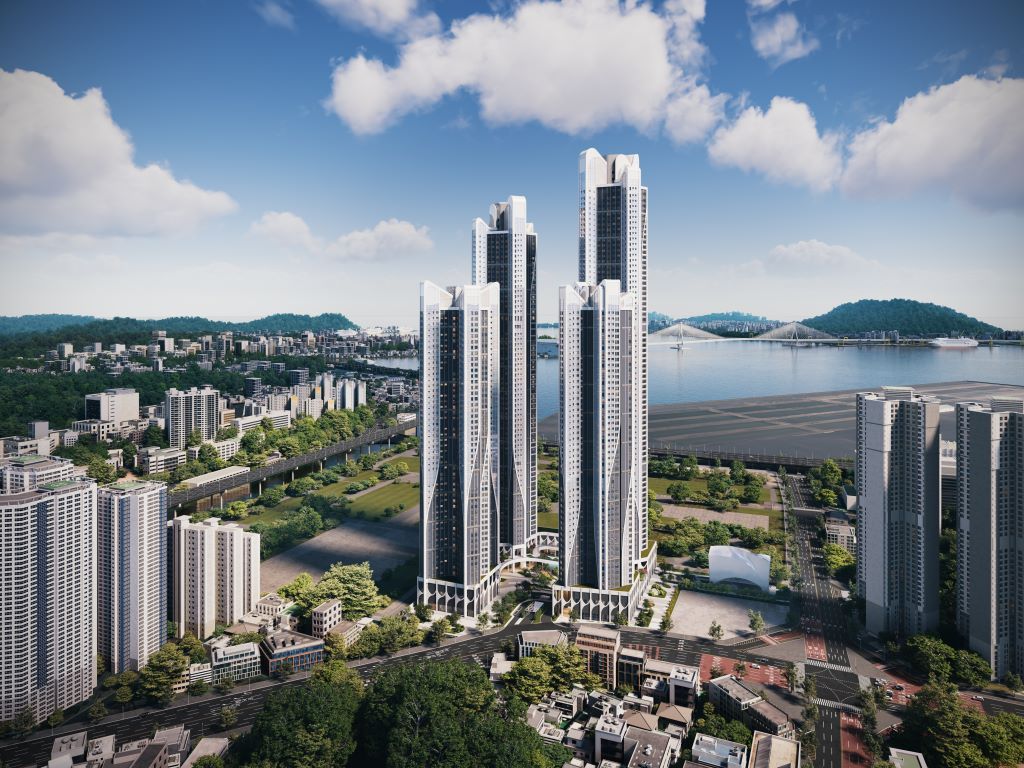 대우건설 블랑써밋74 조감도.(대우건설 제공)