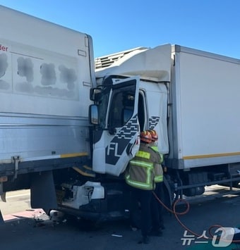 사고 차량(독자 제공). 2025.2.4