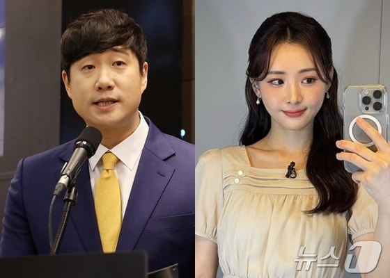 배성재(왼쪽), 김다영 아나운서/ 사진=뉴스1 DB, 김다영 인스타그램 ⓒ 뉴스1