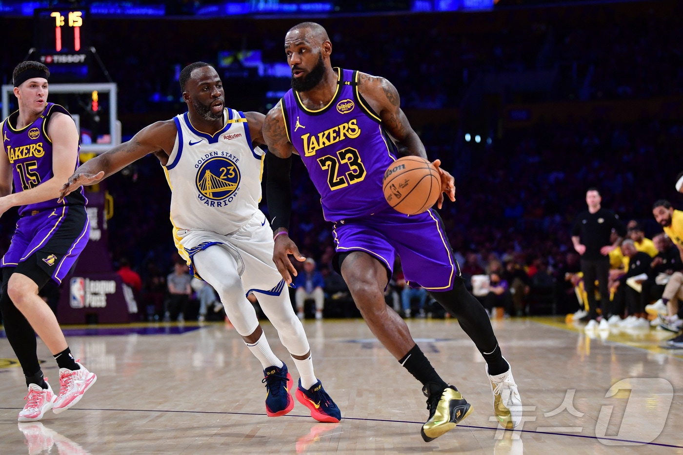 NBA: Golden State Warriors at Los Angeles Lakers ⓒ 로이터=뉴스1