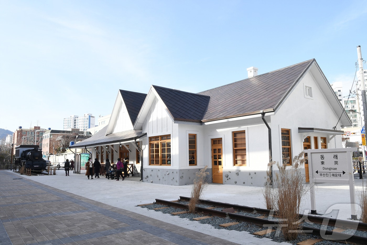 전시관 '1934 기차 동래역' 전경(동래구 제공)