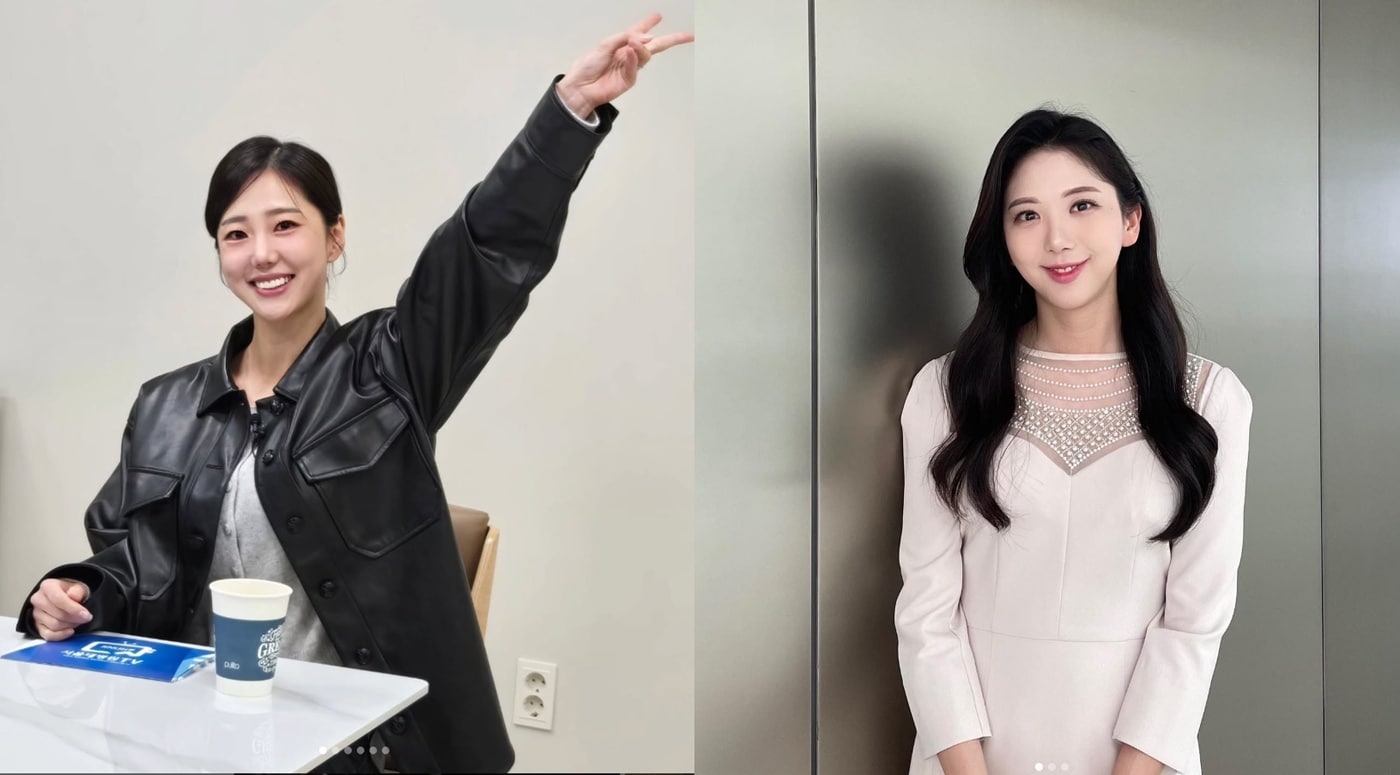 MBC 기상캐스터 김가영(왼쪽), 고(故) 오요안나 (인스타그램 갈무리)