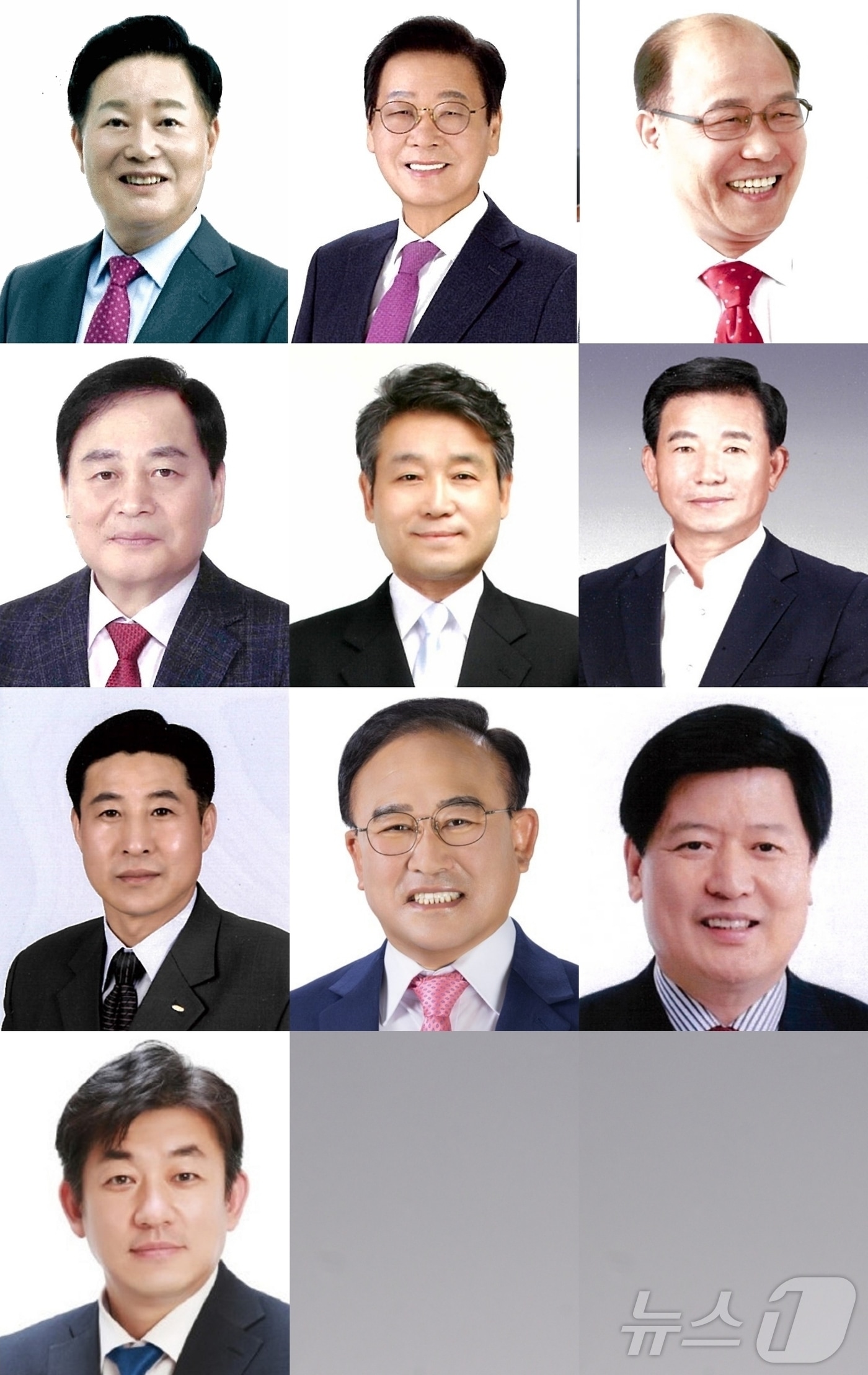 4.2 김천시장 재선거 예비출마자. 위쪽 왼쪽부터 오른쪽으로 김세환, 김응규, 박판수, 배낙호, 배태호, 서범석, 이선명, 이창재, 임인배, 황태성(가나다 순)/뉴스1