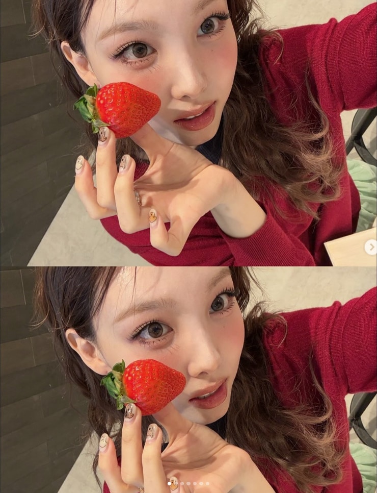 트와이스 나연 인스타그램 캡처